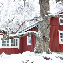 Houzz Tour: I det röda torpet i Karlsborg firas en riktigt lantlig jul