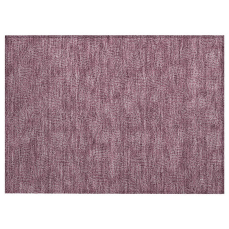 Machine Washable Indoor/Outdoor Chantille ACN1057 Purple 1'8" x 2'6" Rug