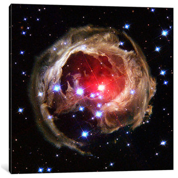 "V838 Monocerotis (Hubble Space Telescope)" by NASA, Canvas Print, 18x18"