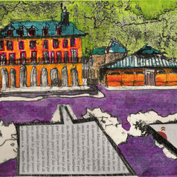 QUARTIER PRECAIRE - Tableau d'Art