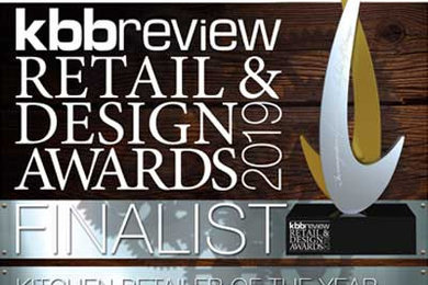 Kitchen Retailer of the year Finalist - KBB Review Retail & Design Awards 2019