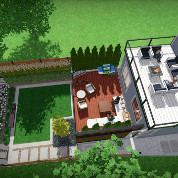Beach Backyard Makeover