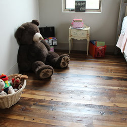 Old Face Reclaimed Longleaf Flooring-Georgetown - Hardwood Flooring