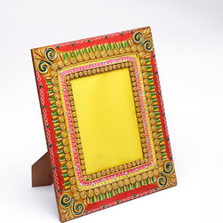 Wood Clay Photo Frame - Picture Frames