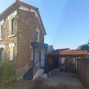 Rénovation et extension contemporaine à Saint Maur des Fossés