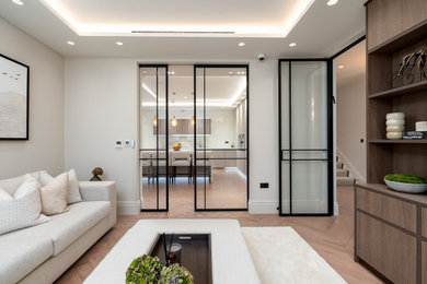 This is an example of a contemporary home in London.