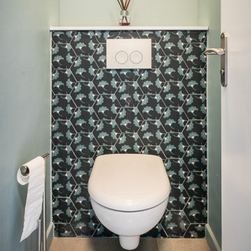 La lumière par la hauteur pour cette maison rénovée