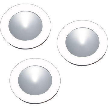 Ursa Collection 3 Light Disc Light Kit, Set of 3, White
