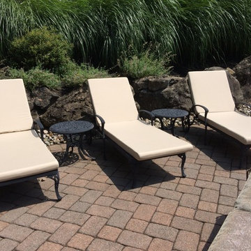 Sunbrella RAIN chaise lounge cushions