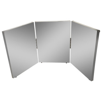 LiteMirror, Shatterproof TriFold Mirror. Three 24" x 72" Mirrors