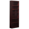 Concepts in Wood Single Wide Bookcase, 6 Shelves, Cherry Finish