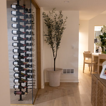 Luxury Basement Remodel with Custom Bar, Wine Display & Wellness Retreat