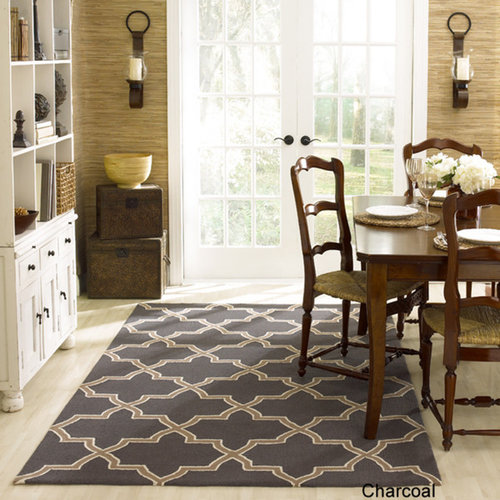 Need help coordinating area rugs for my open concept living / dining room.
