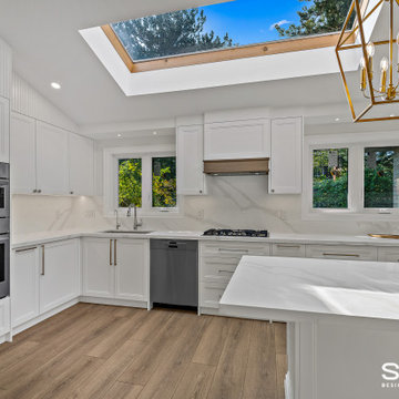 Main Floor & Bathroom Renovation in North York