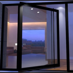 Glass Pivot Doors - Front Doors