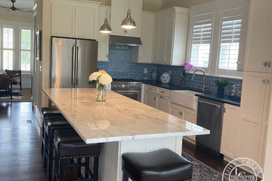 Inspiration for a coastal kitchen remodel in Charleston