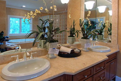 Bathroom - traditional bathroom idea in Dallas