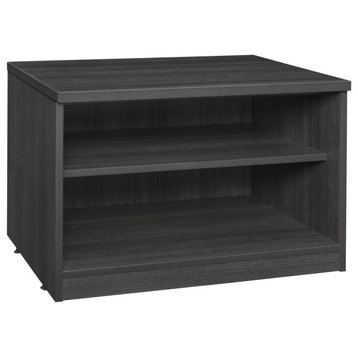 Legacy 20" Low Open Shelf Cabinet- Ash Grey