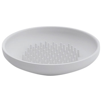 Saon Silicone Soap Dish, White