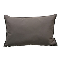 Outdoor Scatter Cushions Small Canvas Taupe - Outdoor Cushions And Pillows