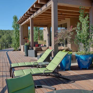 Outdoor living in Santa Fe