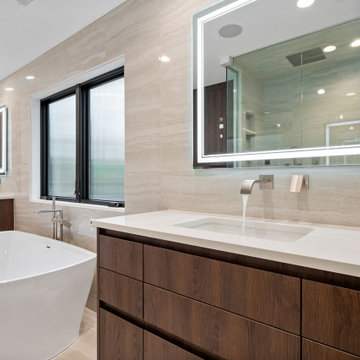 Custom Master Bath Cabinets