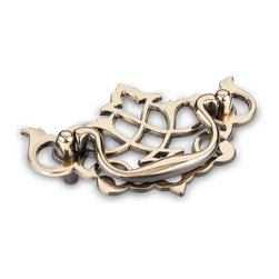 Elements Kingsport Cabinet Pull - Center to Center Antique Brass Cabinet Pulls - Cabinet And Drawer Handle Pulls