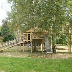 Magical treehouse on 5 levels - Garden Playhouses