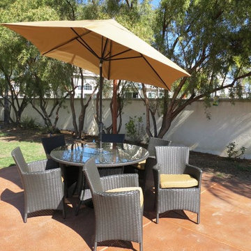 Kontiki Dining Sets - Wicker Medium (Ideal for 6 Seats) - Ritz Sunbrella Dining