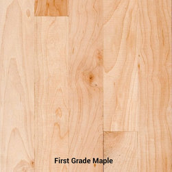 Unfinished Maple Flooring - Hardwood Flooring