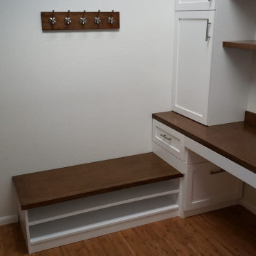 Spacious Yet Compact Shoe Storage Cabinet For Your Mudroom