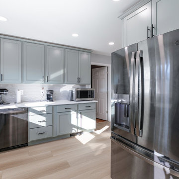 Mechanic Kitchen & Mudroom Remodel Before/Afters