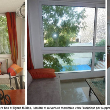 AVANT/APRES Rénovation de véranda et cuisines