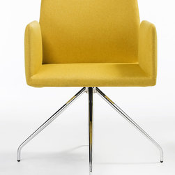 Frame Swivel Armchair by B&T - Dining Chairs