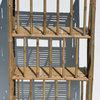 4-Tier Folding Bamboo Shelf