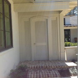 Sinker Cypress Dream Home - Patio Doors