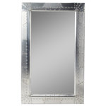 Butler - Butler Midway Aviator Wall Mirror - This unique wall mirror will stylishly enhance your space. Featuring an industrial chic aesthetic, it is hand crafted from shiny aluminium.