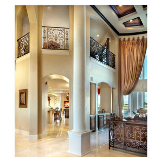 Sater Design Collection's 6962 "Padova" Home Plan - Mediterranean ...