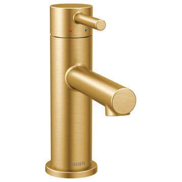 Moen 6190 Align 1.2 GPM 1 Hole Bathroom Faucet - Brushed Gold