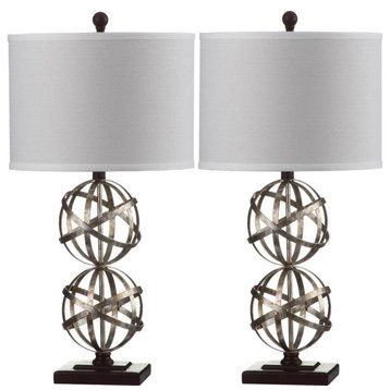Haley 28-Inch H Double Spher Table Lamp