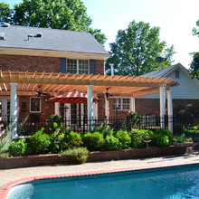 back of house/pool