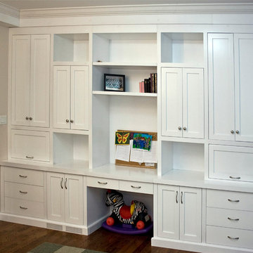 Family room wall units