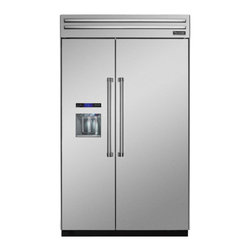 Thermador 48" Built In Side By Side Refrigerator Stainless Steel | T48BD820NS - Refrigerators