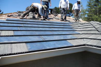 Solar Roofing Tiles - BIPV Solar w/ Eagle Roofing