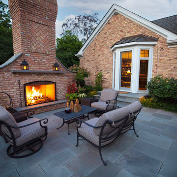 Outdoor Fireplace