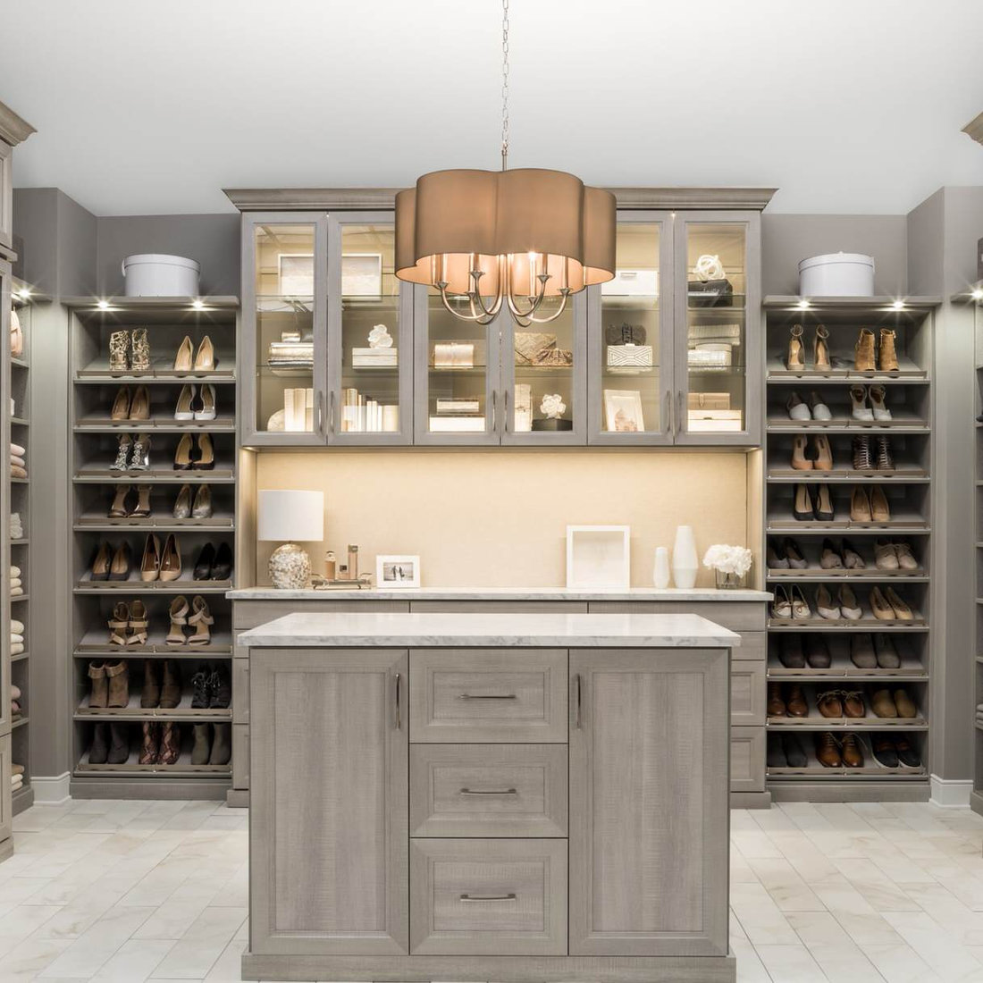 Master suite and closet