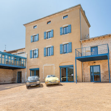CHEZ ROMAIN - transformation d'une habitation en chambres d'hôtes - 453 m2