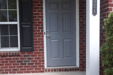 Example of a classic exterior home design in Atlanta