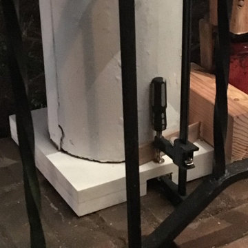 Repair Front Portico Columns