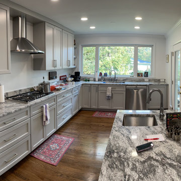 Kitchen renovation in Alexandria's Sterling subdivision